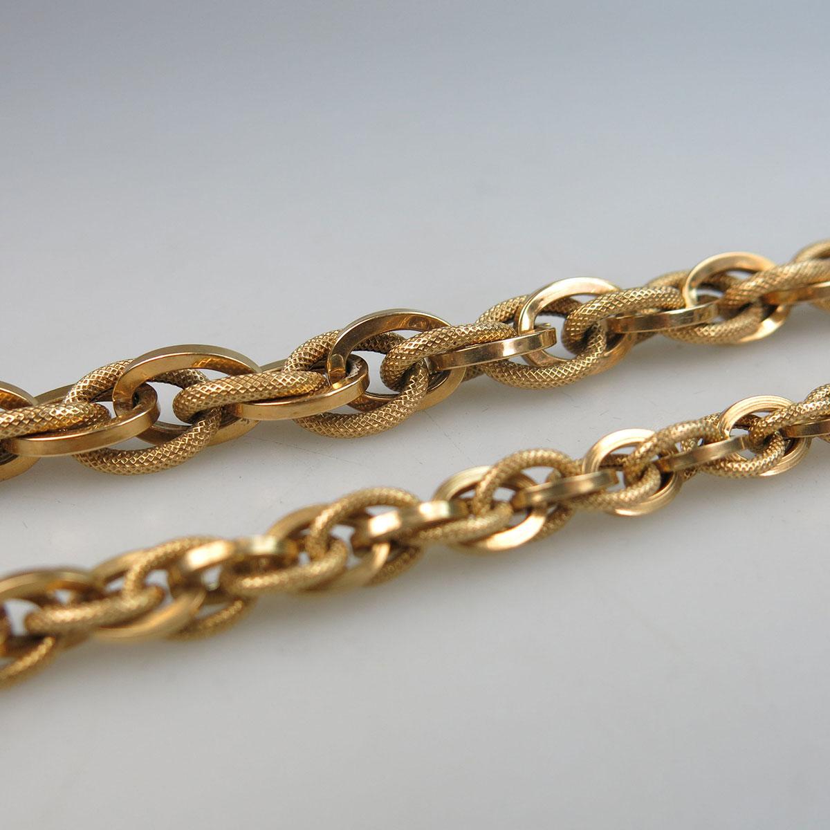 2 x 18k Yellow Gold Bracelets