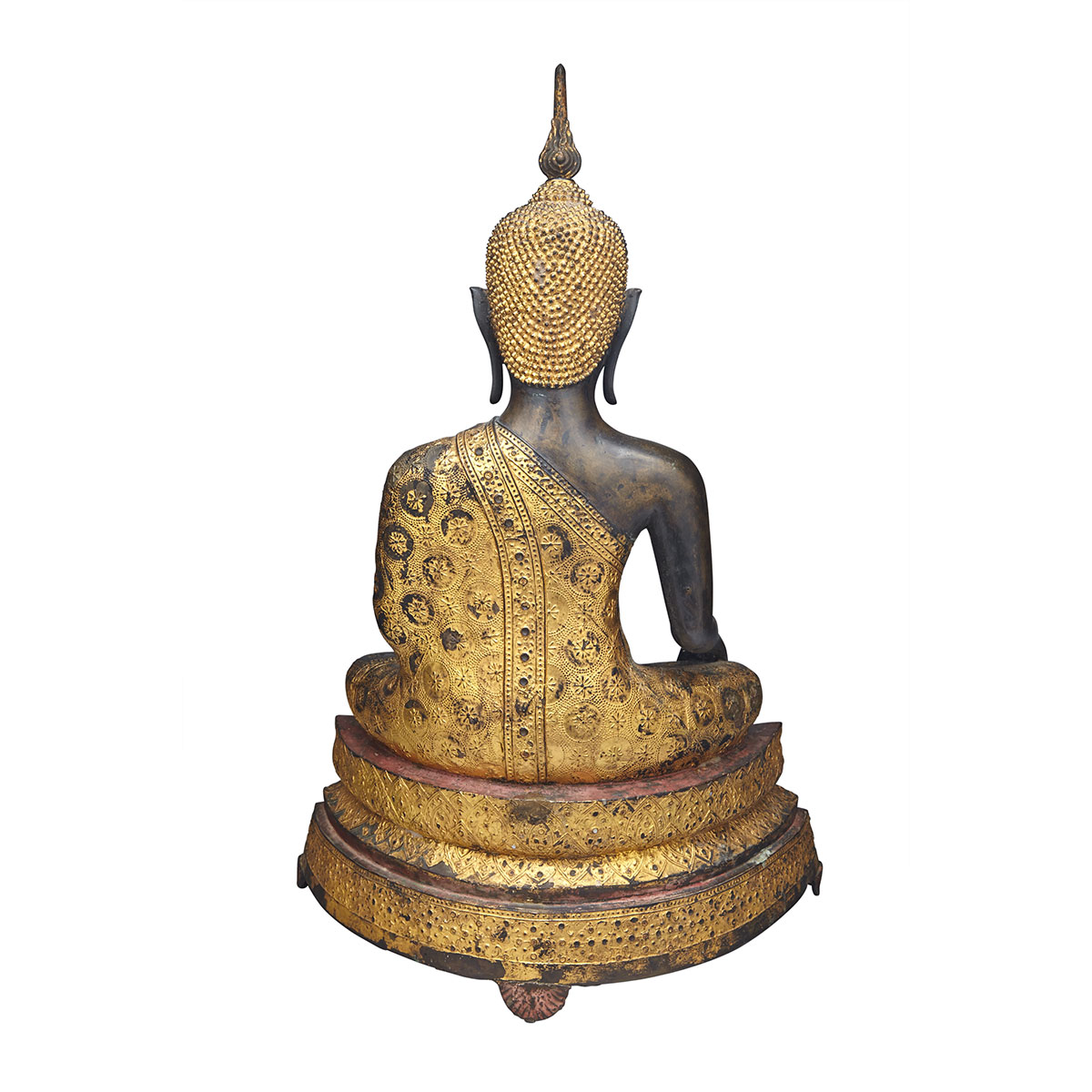 Seated Ratnakosin-Style Bronze Buddha, Thailand, 18th/19th Century