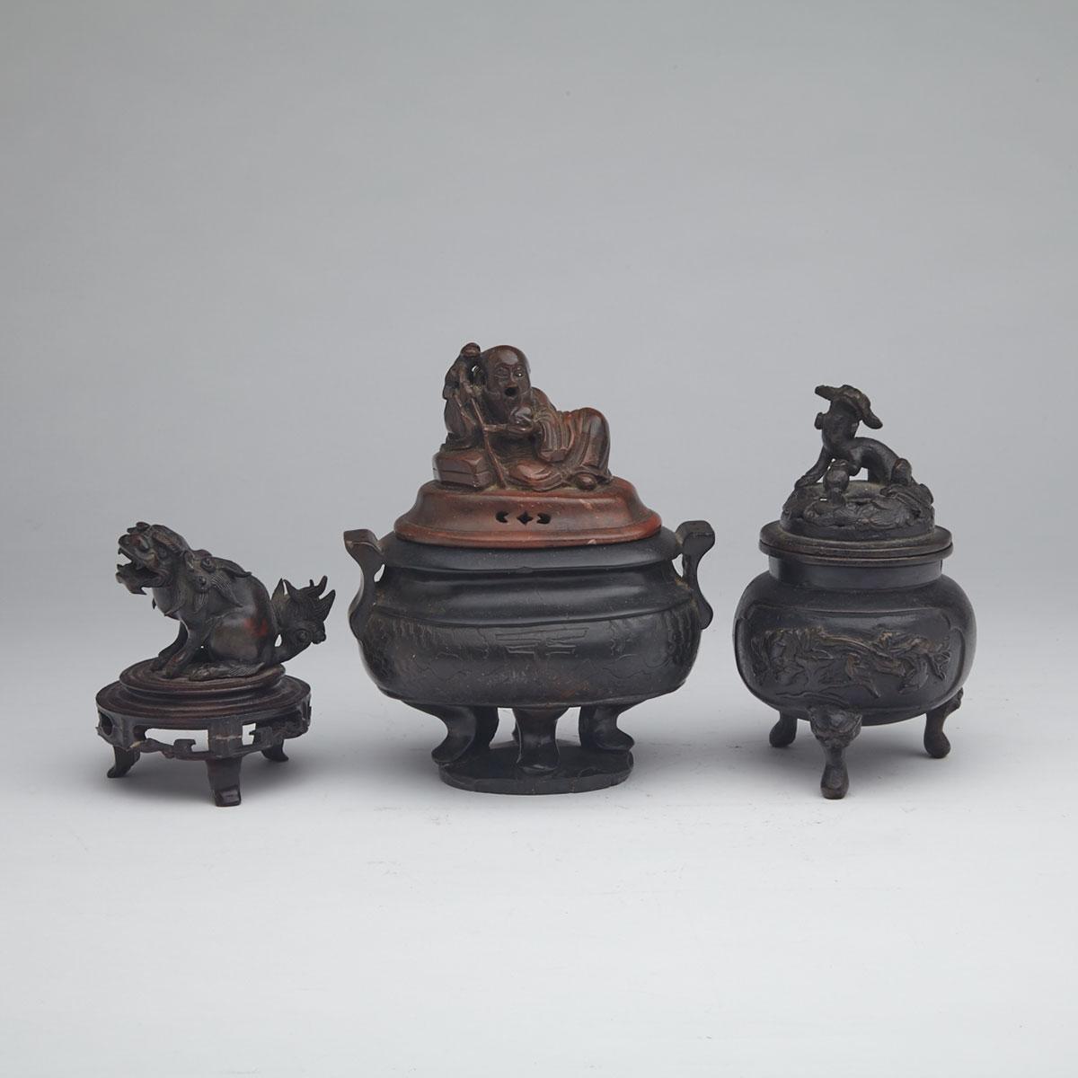 Group of Three Asian Items