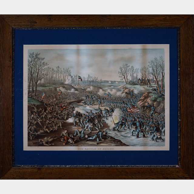 Six Various Battle Scenes from the American Civil War