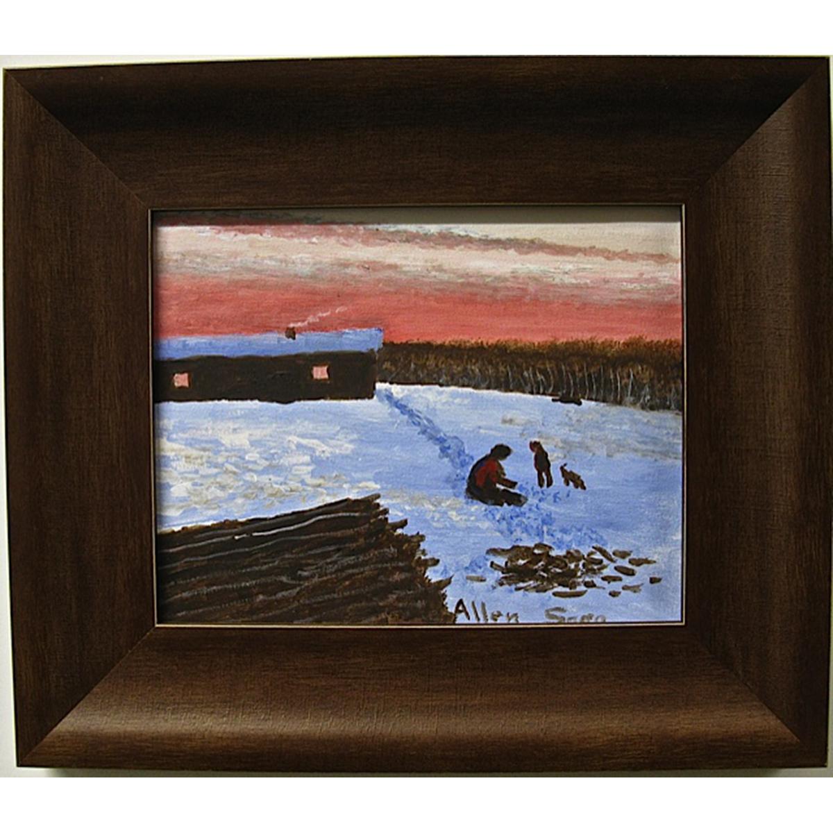 ALLEN SAPP (NATIVE CANADIAN, 1929-)