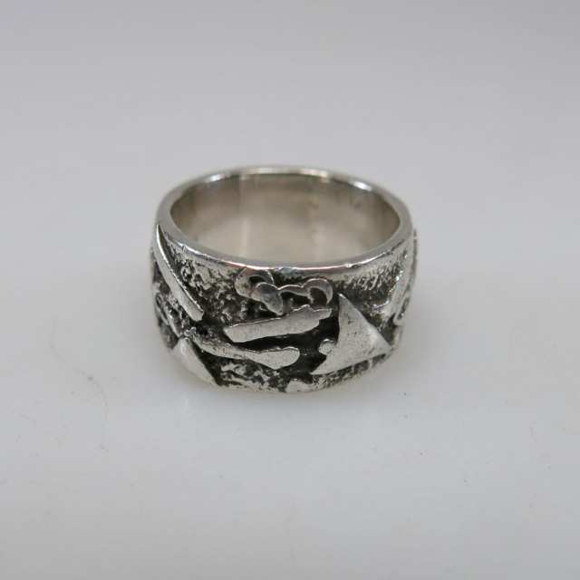Sterling Silver Abstract Band
