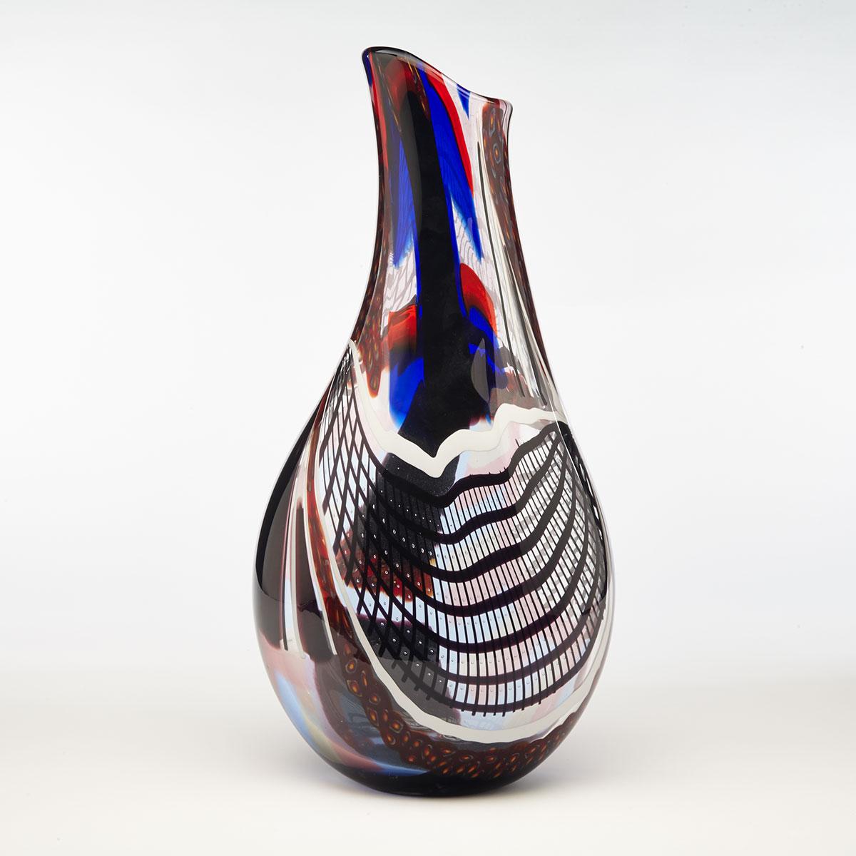 Afro Celotto (Italian, b.1963) Glass Vase, c.2003