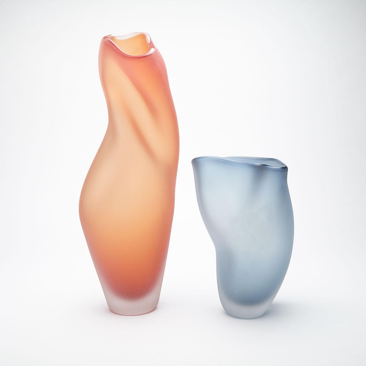 Jeff Goodman (Canadian, 1961-2012), Two Vases, c.1985