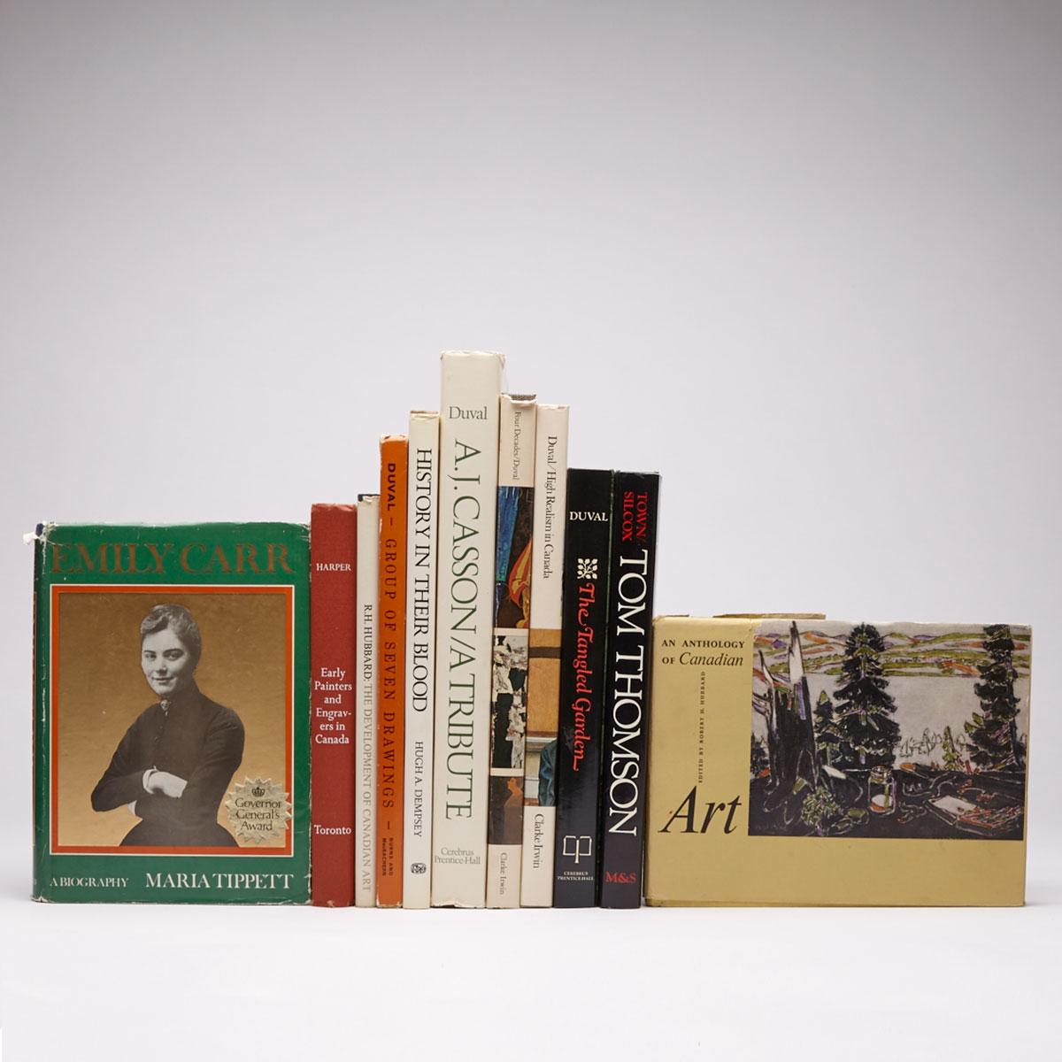 A Collection of Canadian Art Books