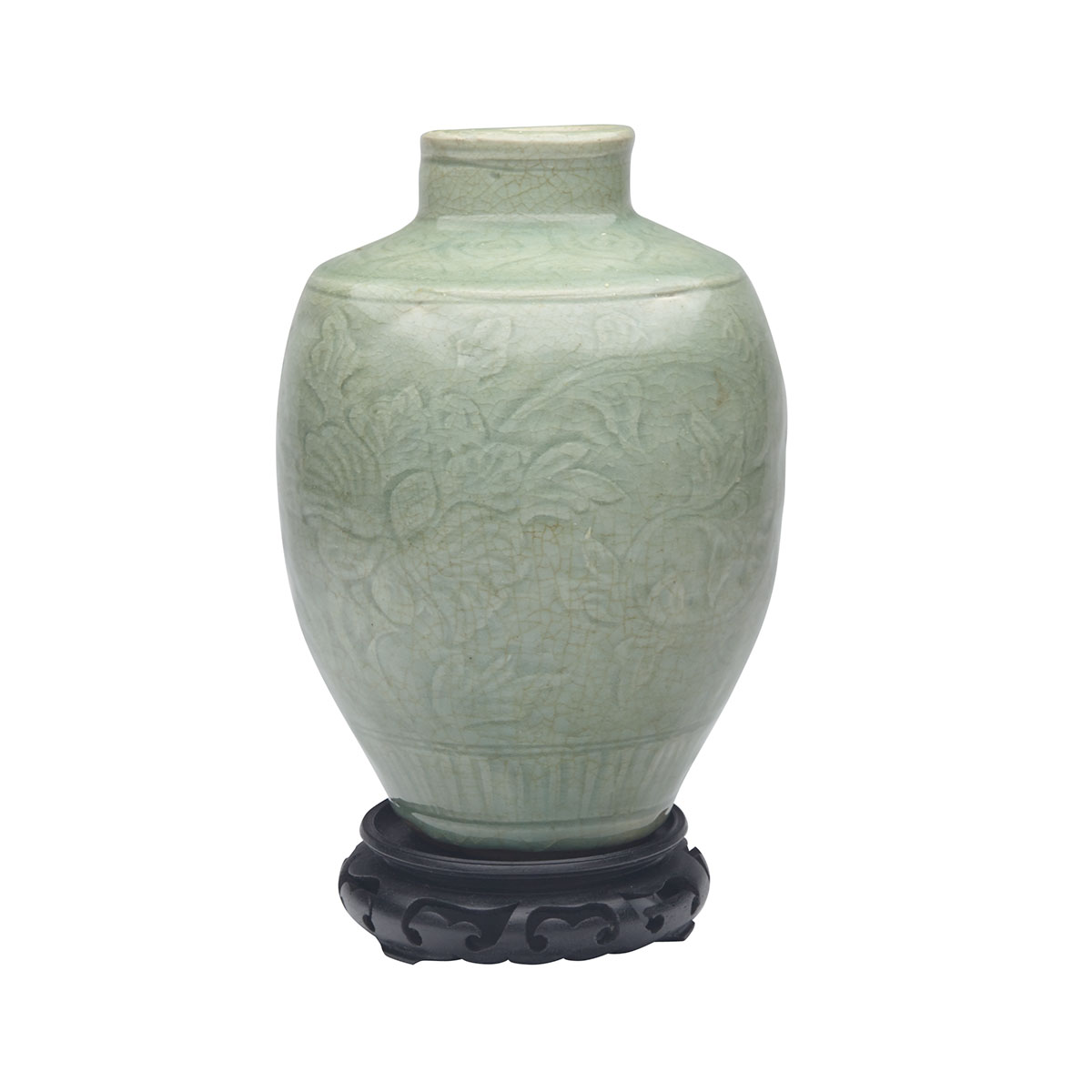 Zheijiang Celadon Jar, 15th/16th Century