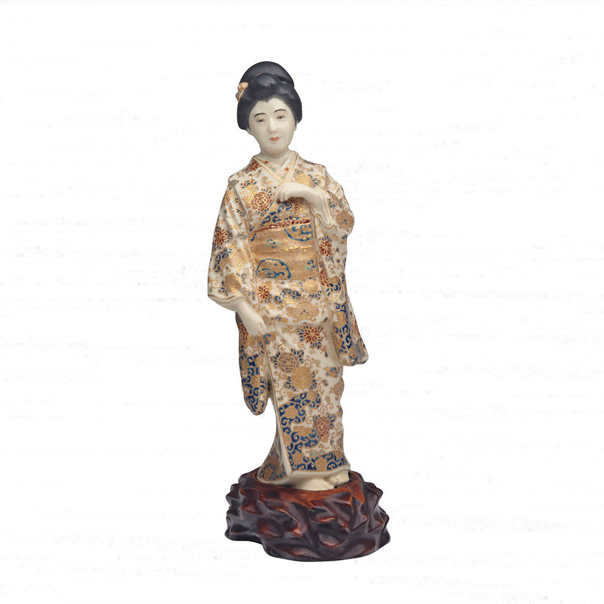 Satsuma Figure of a Bijin, 19th Century