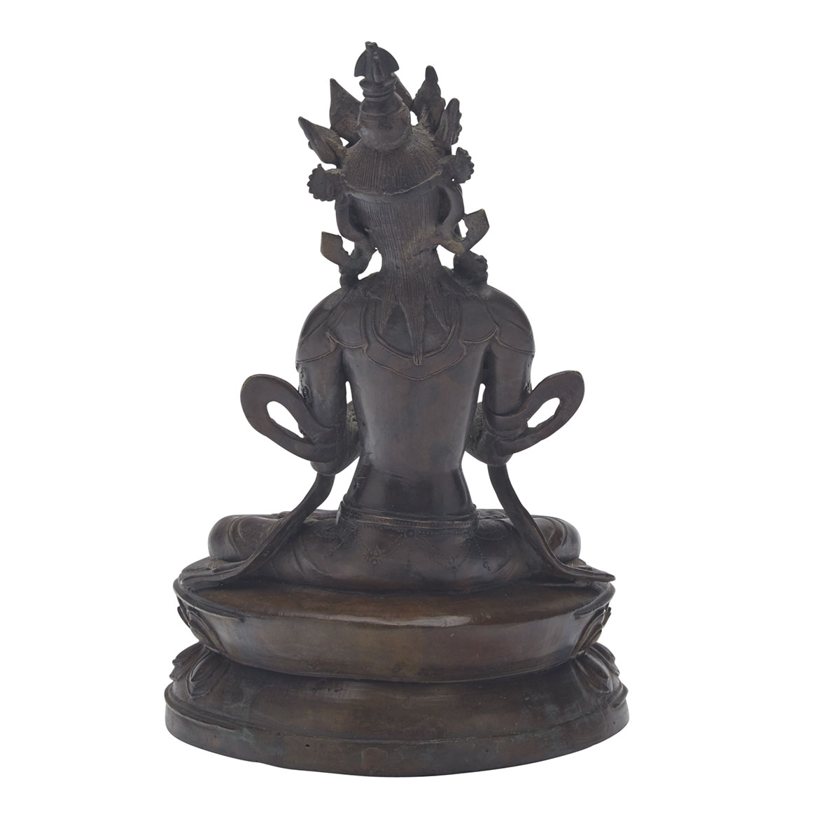Bronze Figure of Vajradhara, Tibet, 18th/19th Century