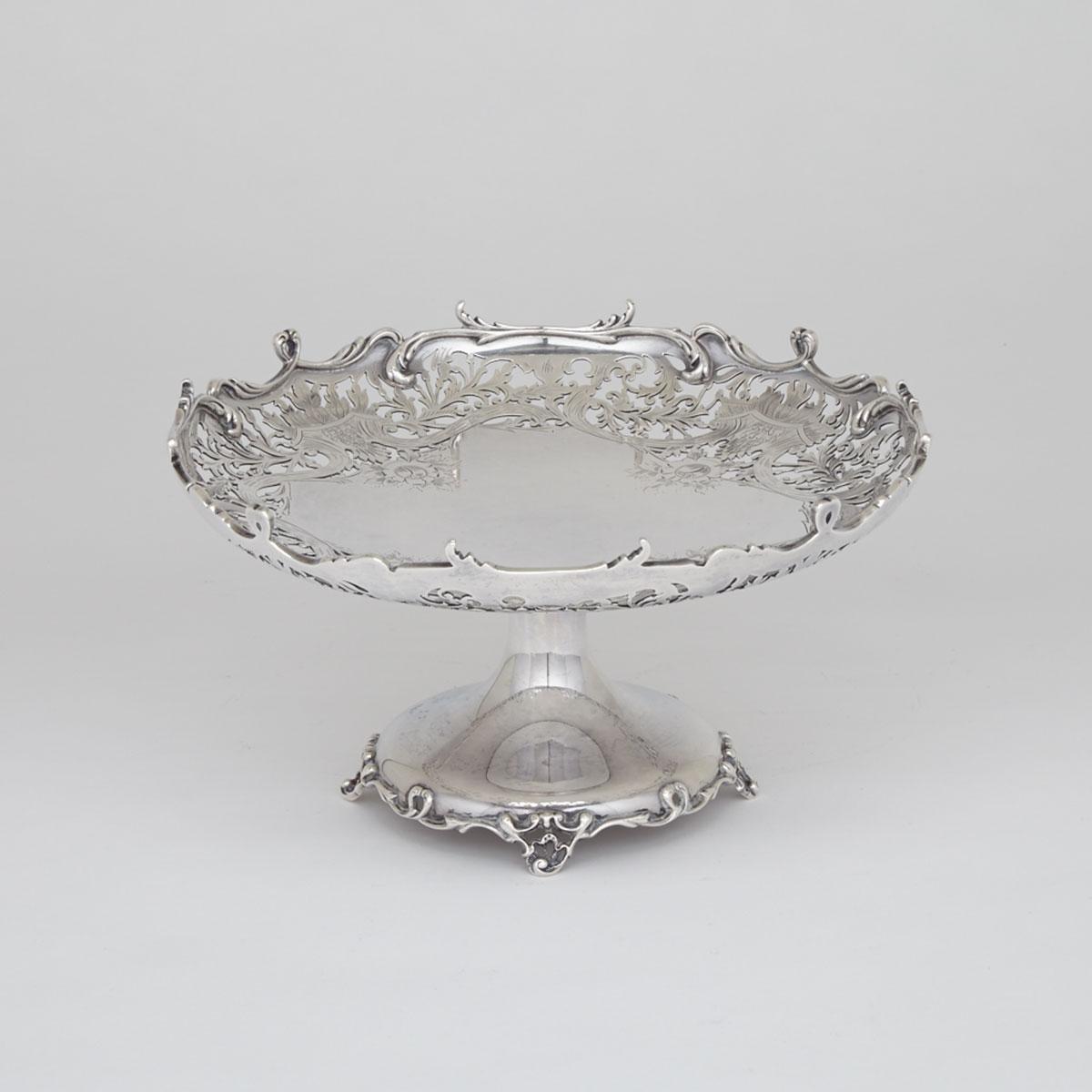 Canadian Silver Footed Comport, Henry Birks & Sons, Montreal, Que., c.1904-24