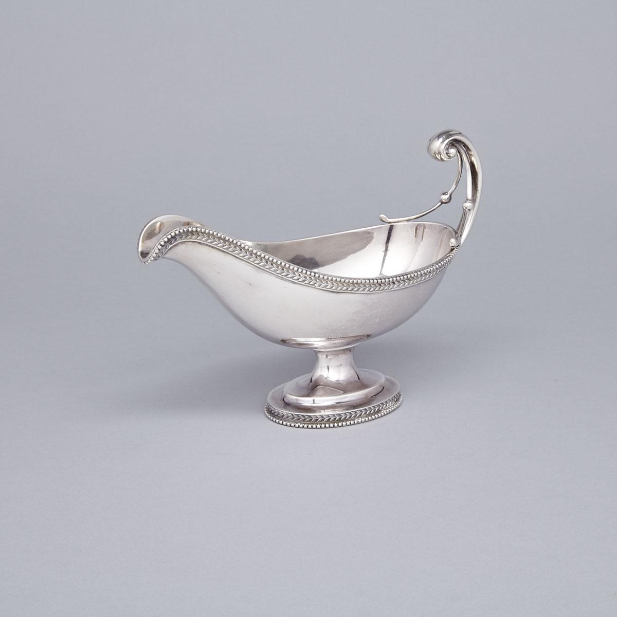 Pair of American Silver Sauce Boats, Ball, Black & Co., New York, N.Y., c.1870