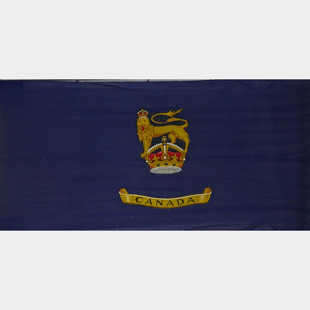 Large Canadian Governor General’s Flag, 19th century