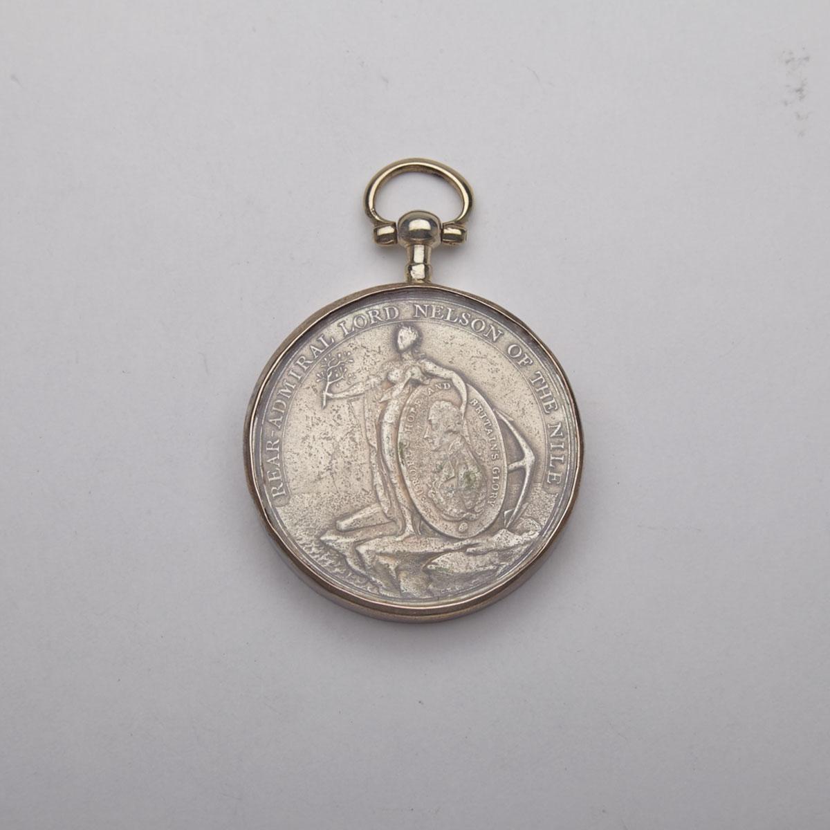 Alexander Davison’s Silver Victory of Nile Medal, 1798