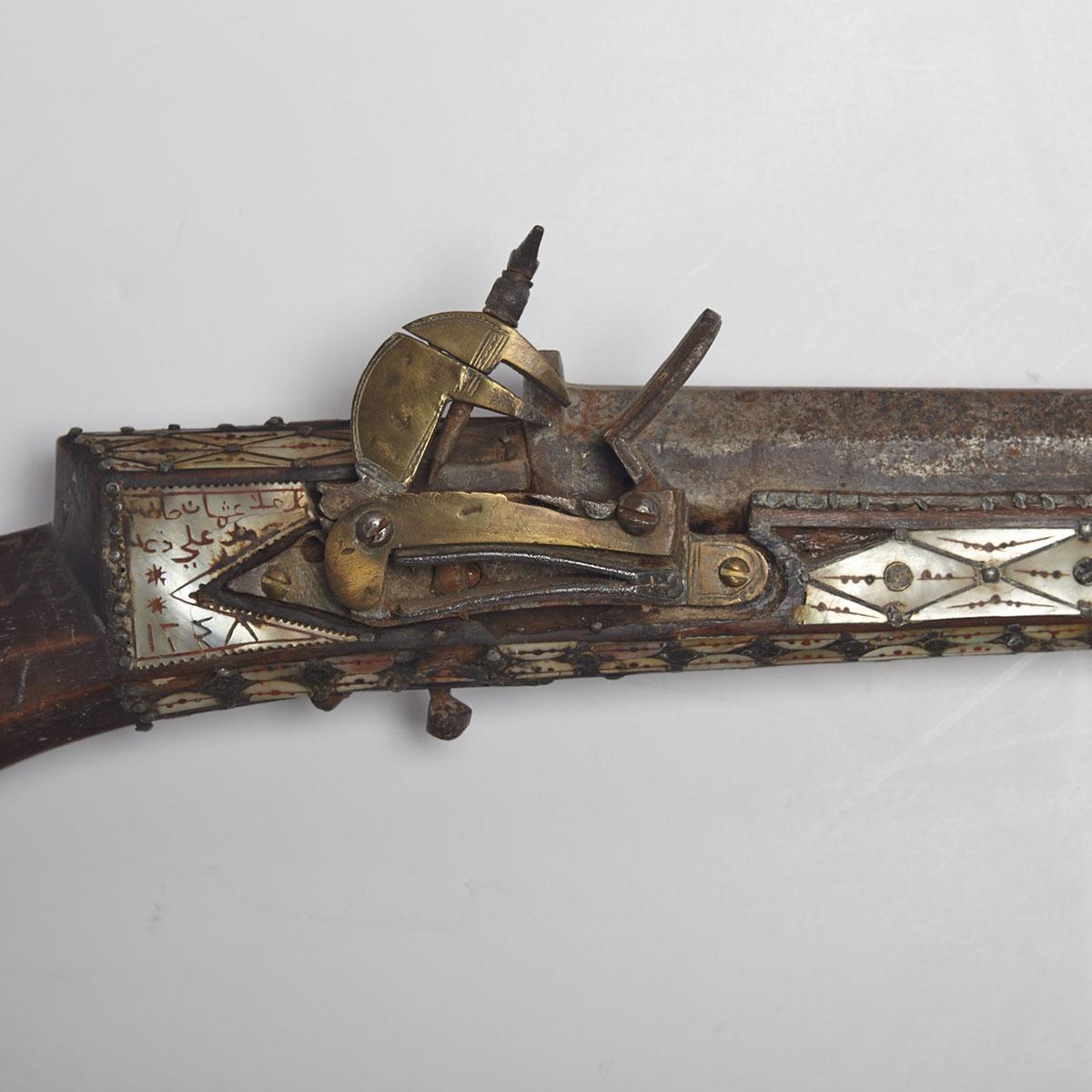 Turkish Miquelet-Lock Rifle, 1832