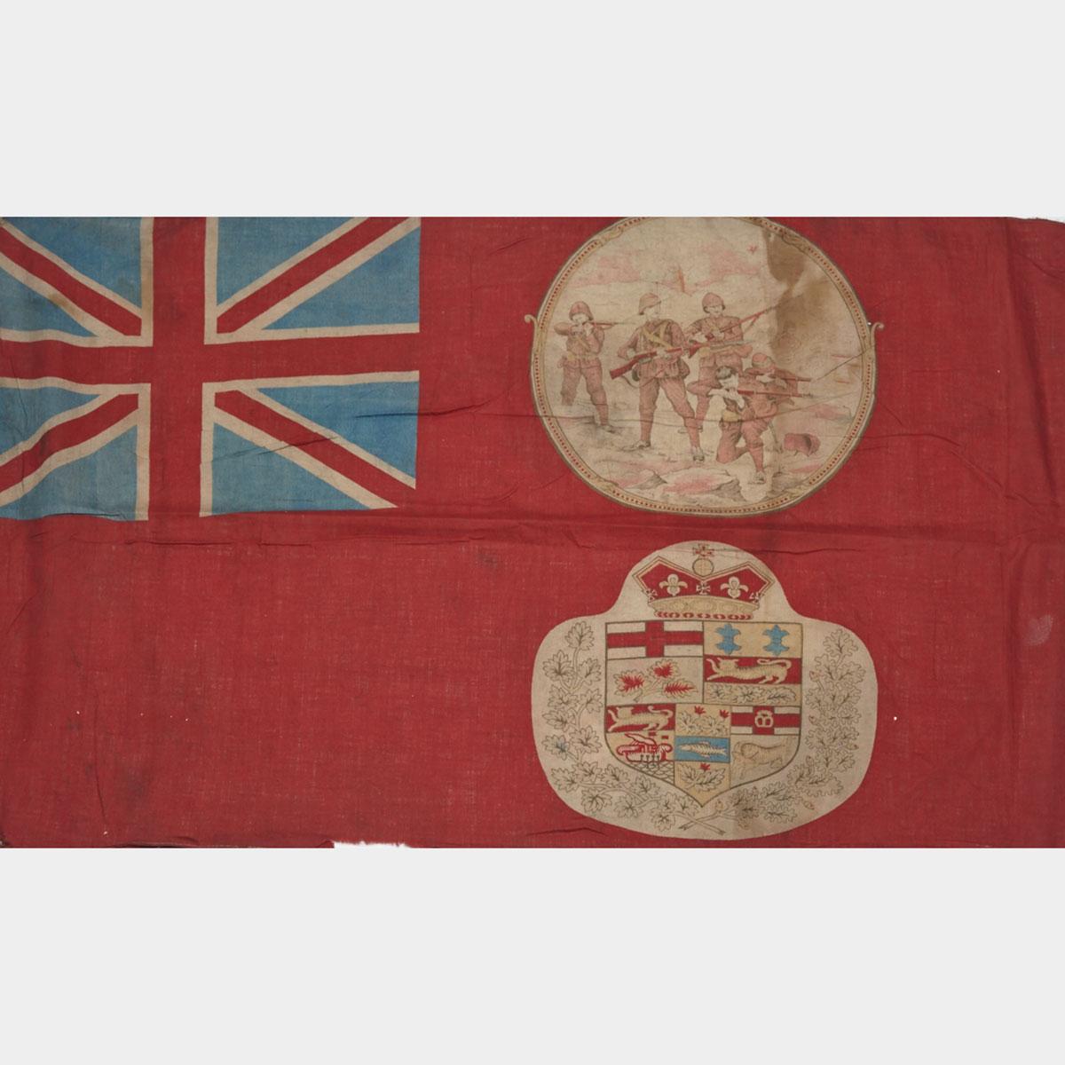 Canadian Boer War Parade (Display) Flag, c.1900