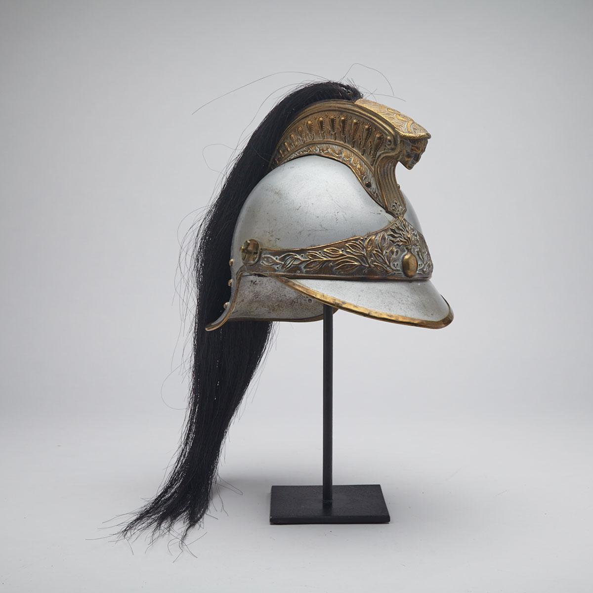 French Thrid Republic Model 1872 Dragoon’s Helmet, 19th century