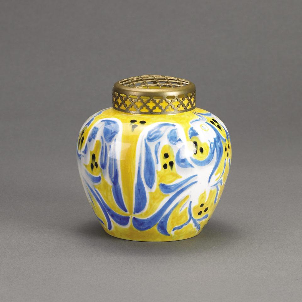 Distel Pottery Vase, early 20th century