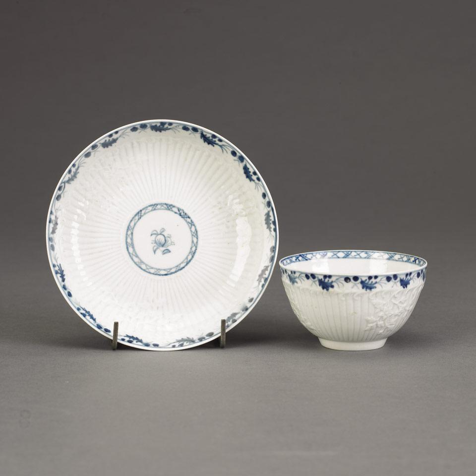 Christian’s Liverpool Tea Bowl and Saucer, c.1770