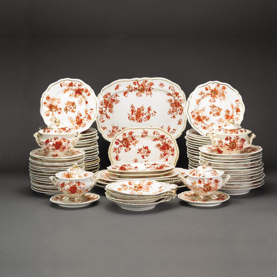 English Porcelain Service, early 19th century