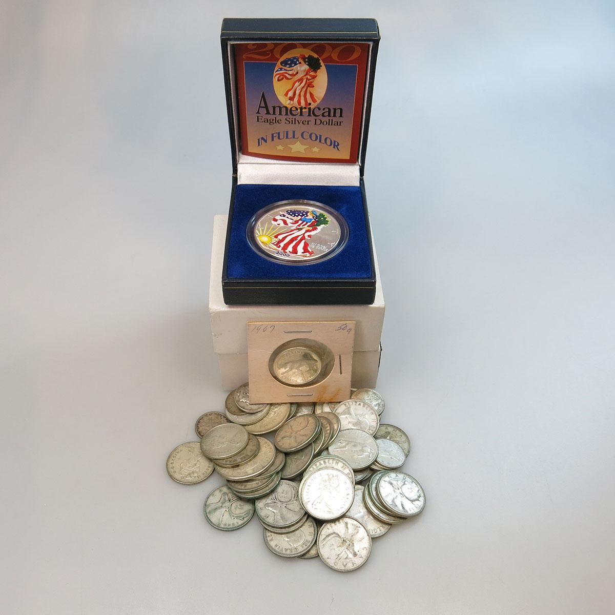 Small Quantity Of Silver Coins