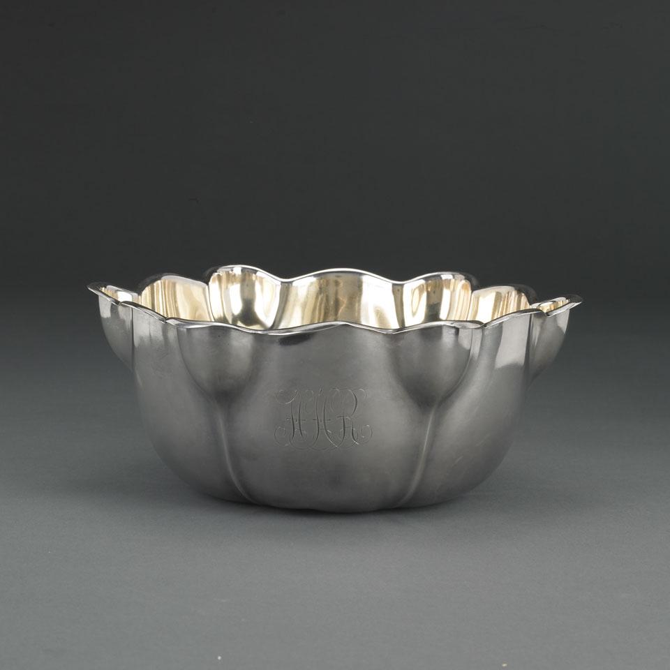 American Silver Berry Bowl, Whiting Mfg. Co., New York, N.Y., c.1900