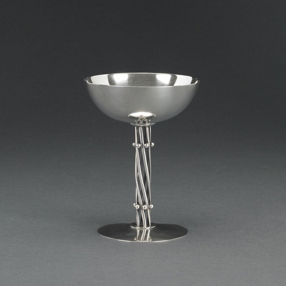 Mexican Silver Goblet, William Spratling, Taxco, mid-20th century
