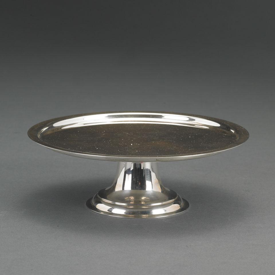American Silver Salver on Foot, Stieff Co., Baltimore, Md., 1955