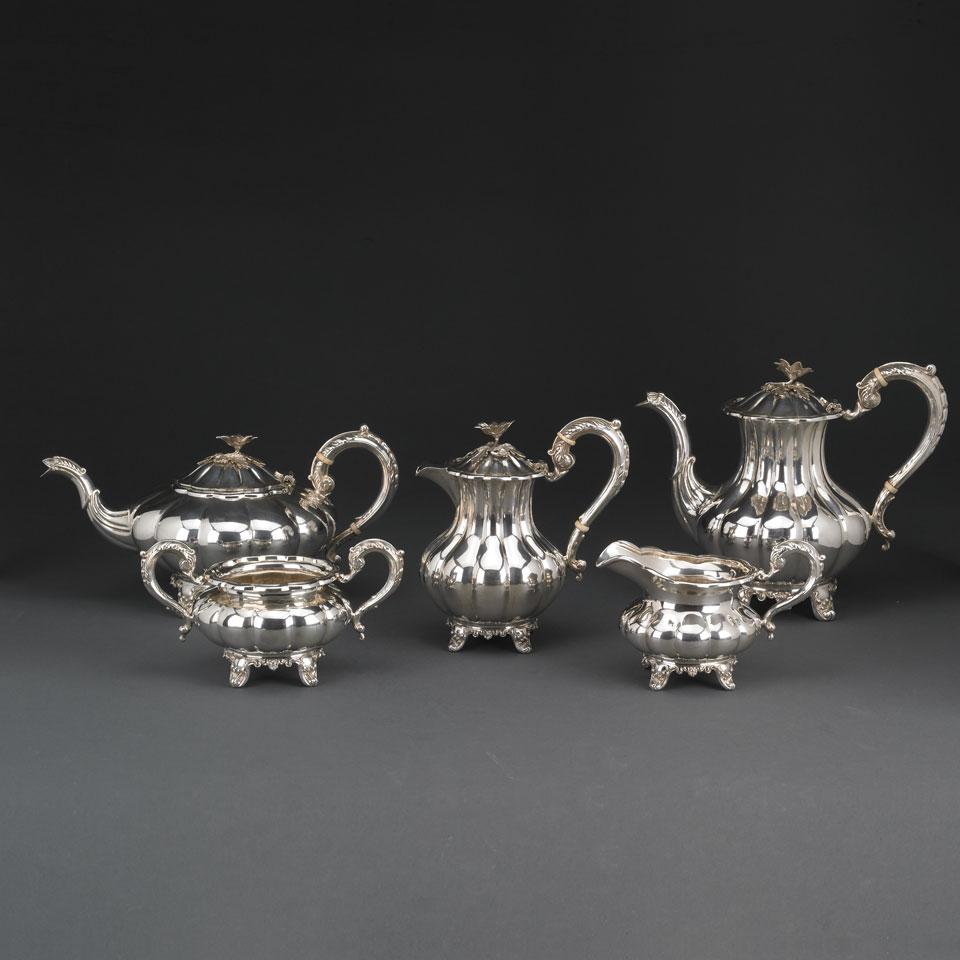 Canadian Silver Tea and Coffee Service, Henry Birks & Sons, Montreal, Que., 1960