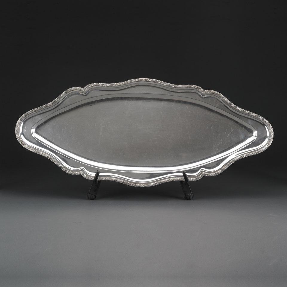 Austro-Hungarian Silver Fish Platter, early 20th century