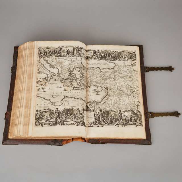 Large Dutch Brass Mounted Bible, Hendrick and Jacob Keur, Amsterdam, 1682