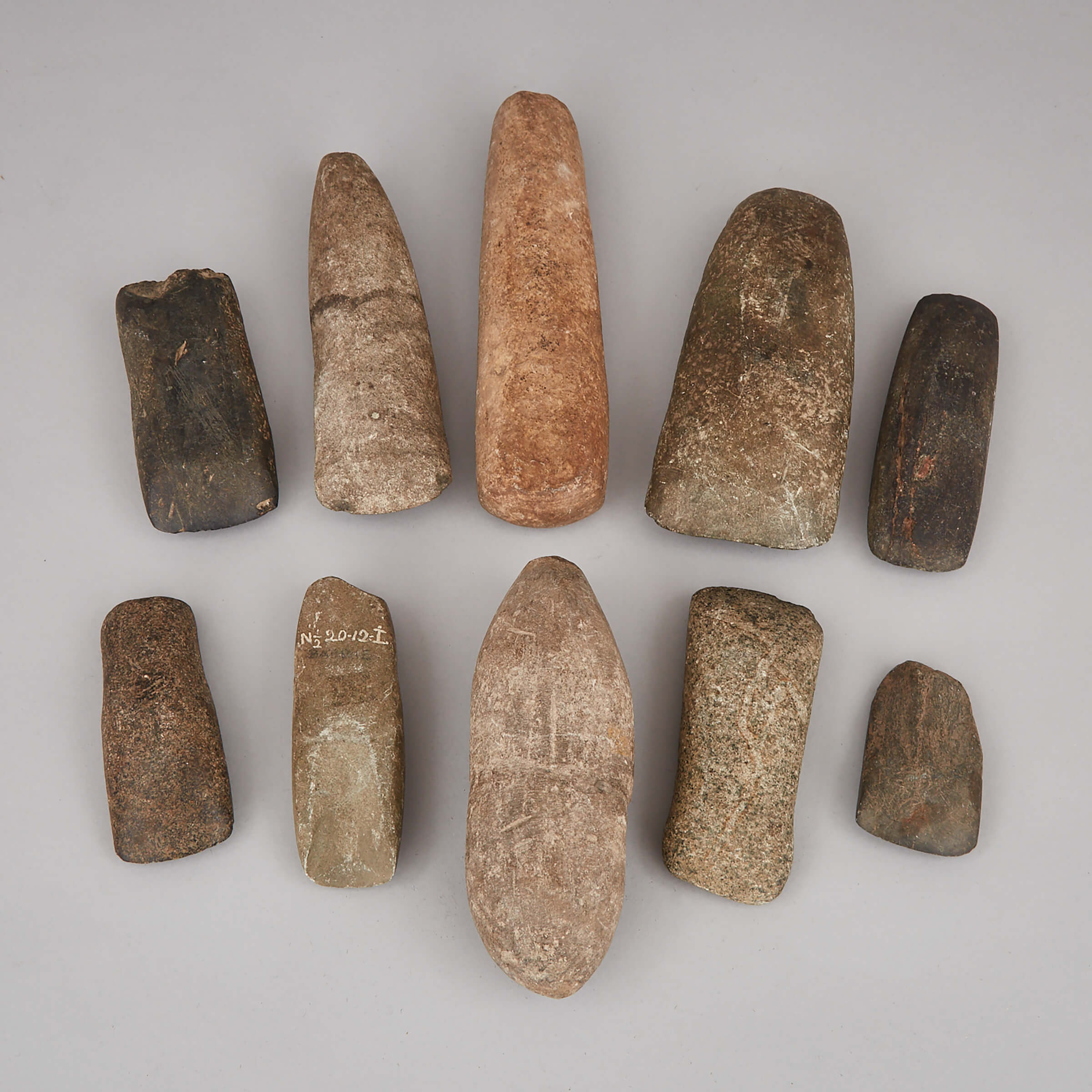 Collection of Native North American Stone Manos