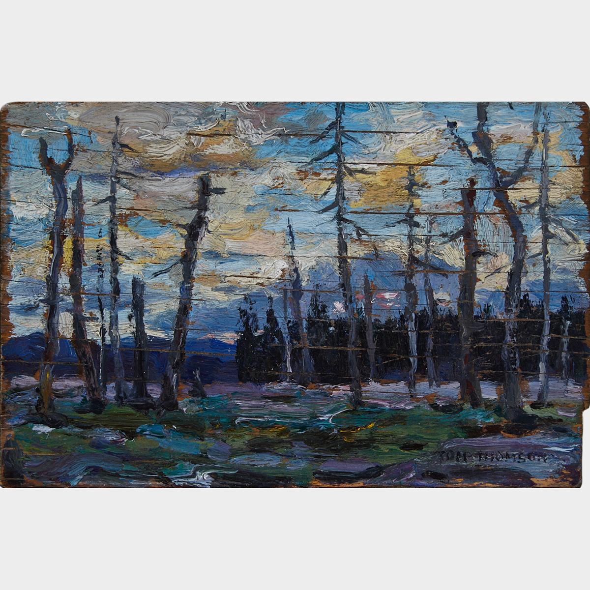 IN THE MANNER OF TOM THOMSON