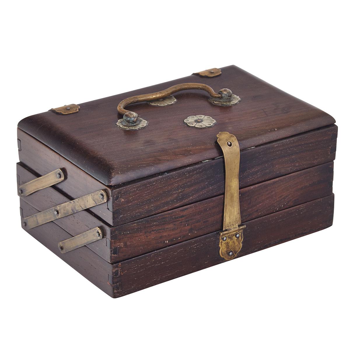 Blackwood Three-Tier Storage Box, Republican Period