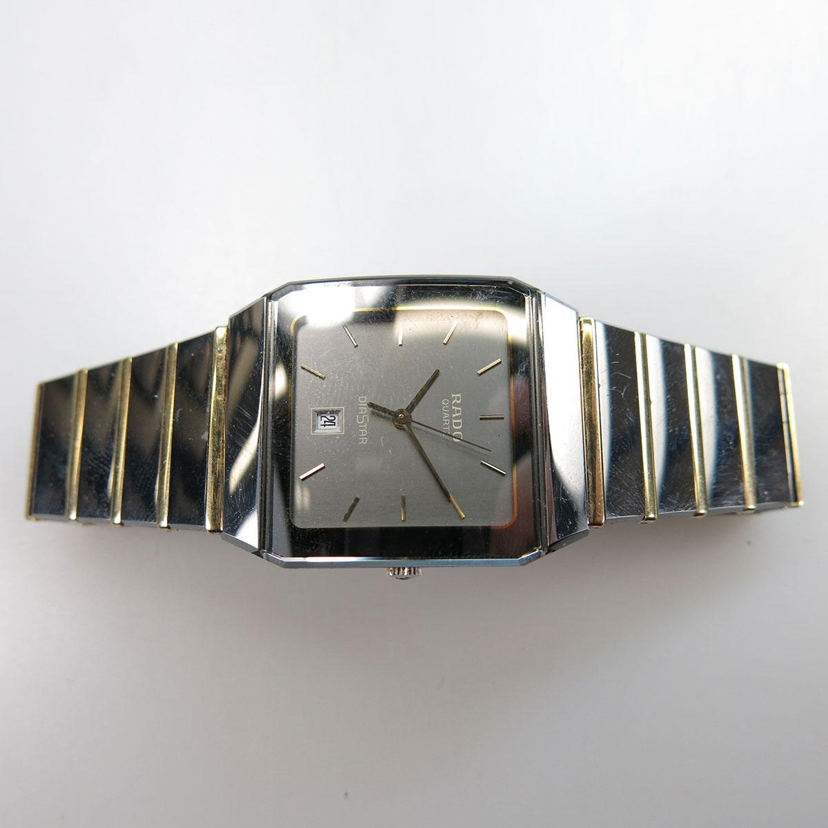 Rado “Diastar Anatom” Wristwatch, With Date