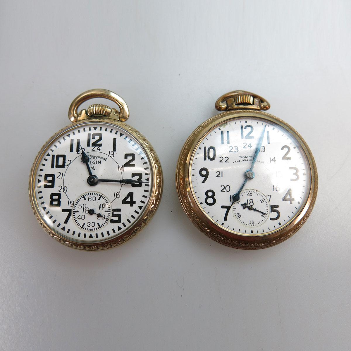 Two Railroad Grade Pocket Watches
