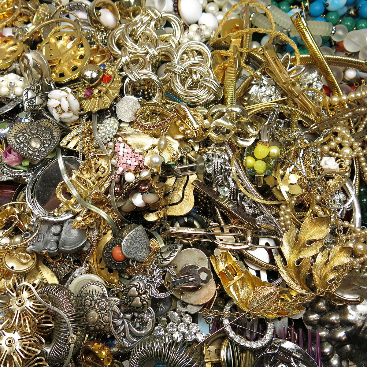 Large Quantity Of Various Costume Jewellery