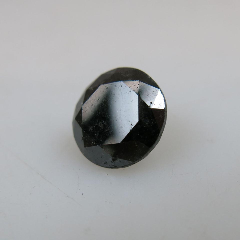 Unmounted Brilliant Cut Black Diamond