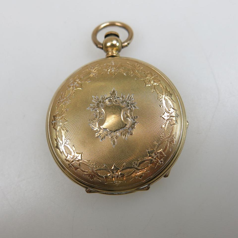 Henry Beguelin Of Locle Keywind Pocket Watch