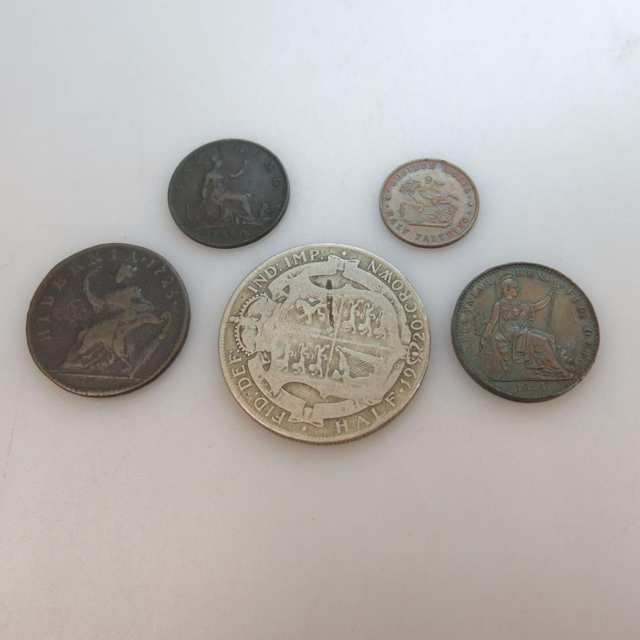 Small Quantity Of Various British Coins