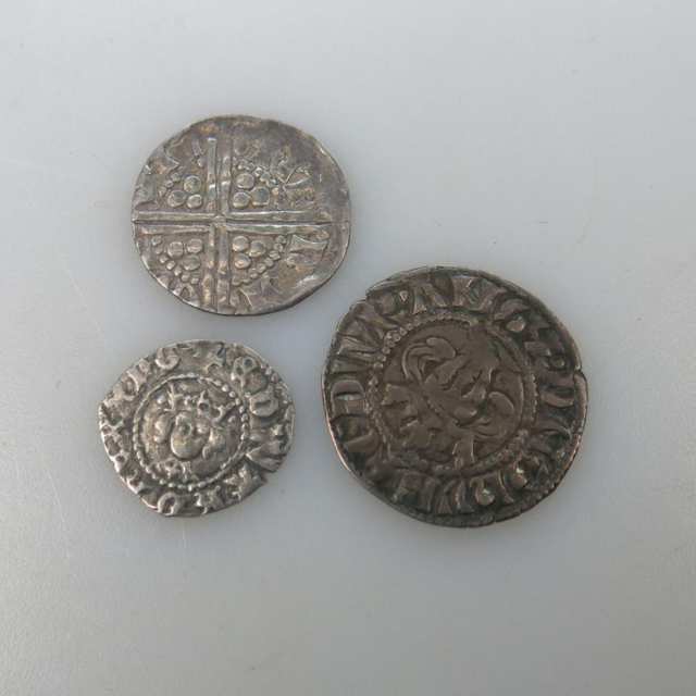Three Hammered British Coins