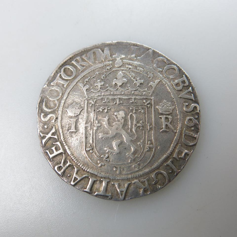 James VI 1568 Scottish Silver Ryal