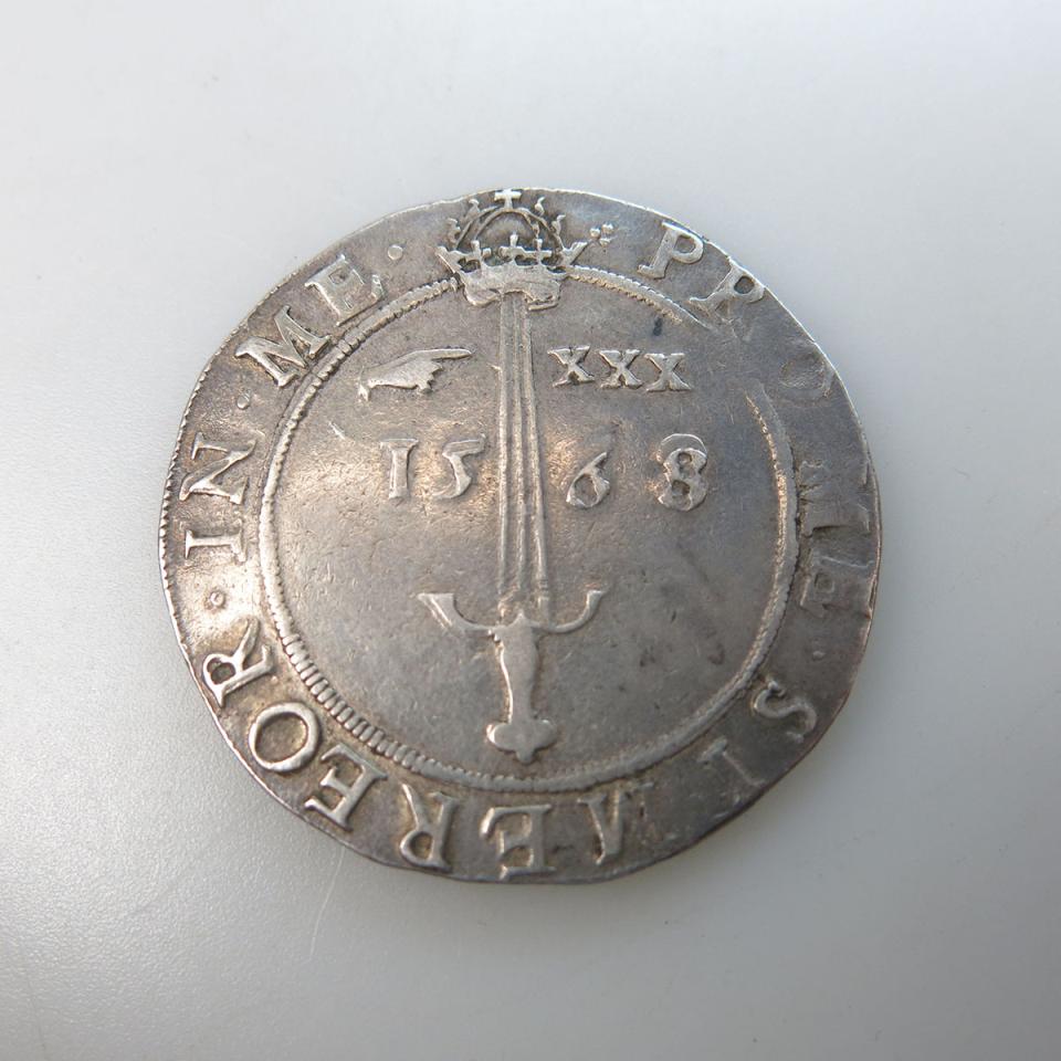 James VI 1568 Scottish Silver Ryal