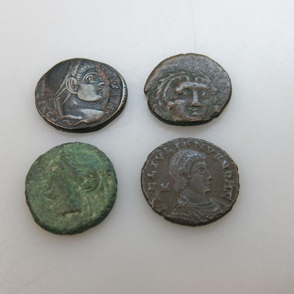 Four Bronze Coins