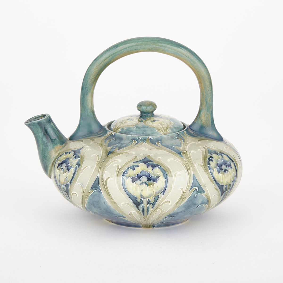 Macintyre Moorcroft Florian Poppy Teapot, c.1910
