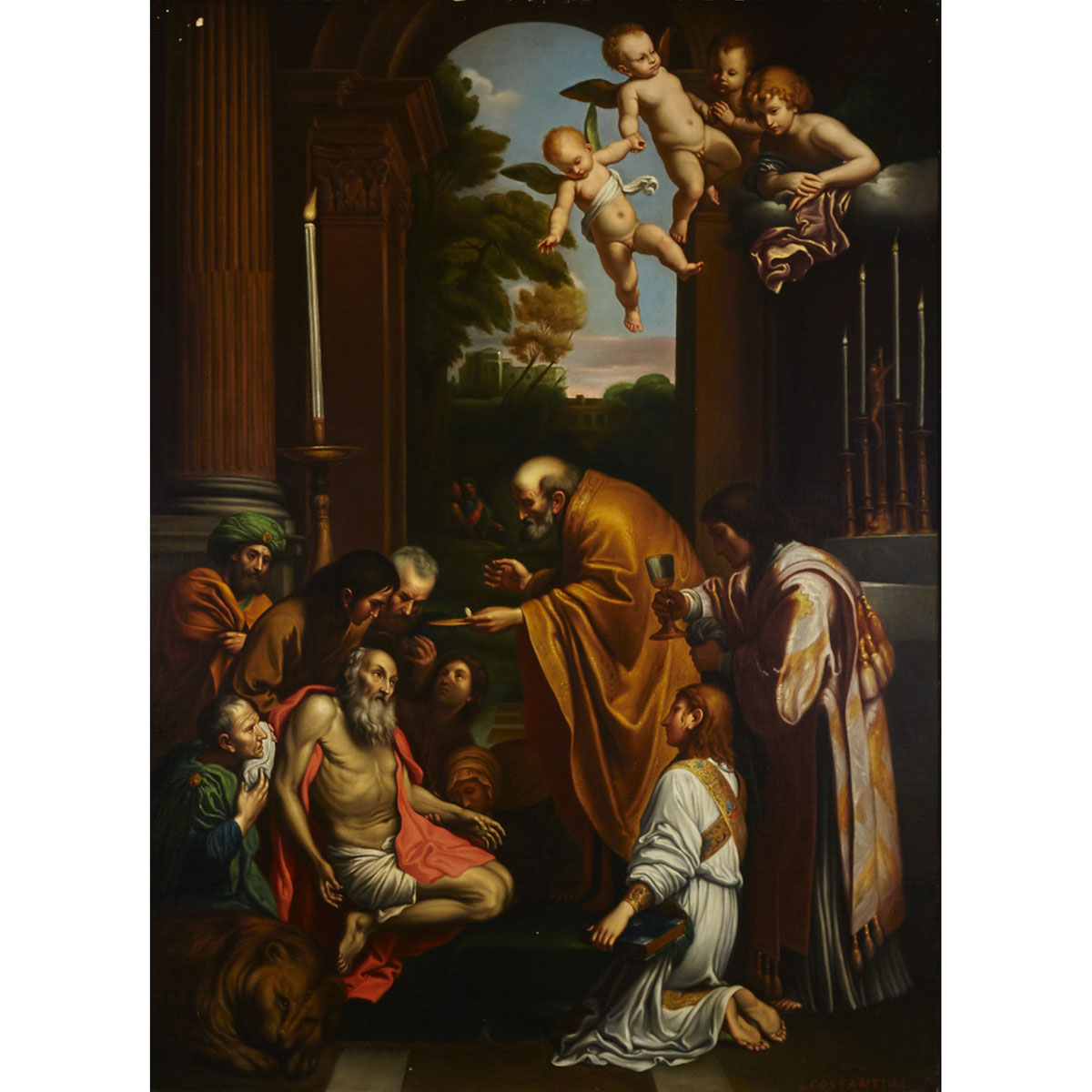 S. COSTANTINI (19TH CENTURY) AFTER Domenico Zampieri (Il Domenichino) (1581-1641)