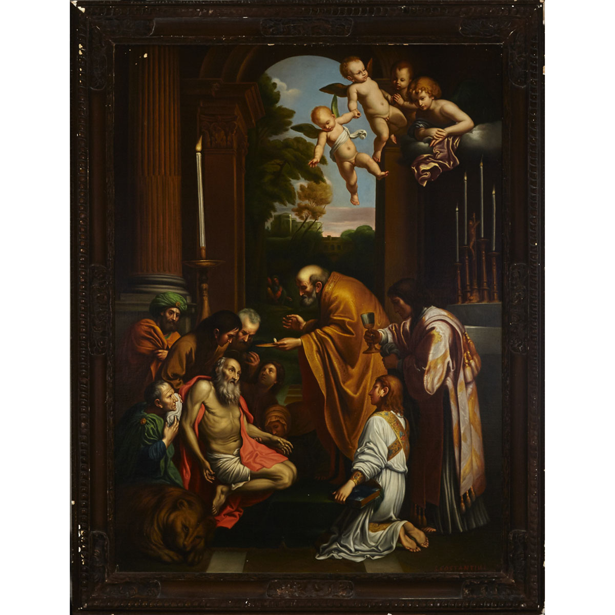 S. COSTANTINI (19TH CENTURY) AFTER Domenico Zampieri (Il Domenichino) (1581-1641)