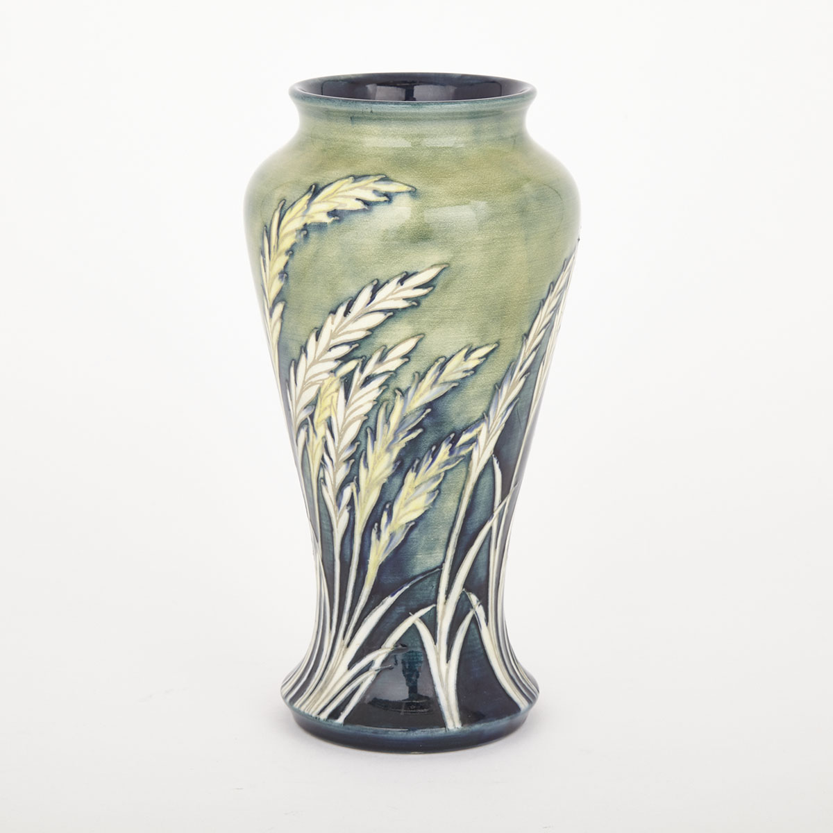 Moorcroft Waving Corn Vase, 1930s