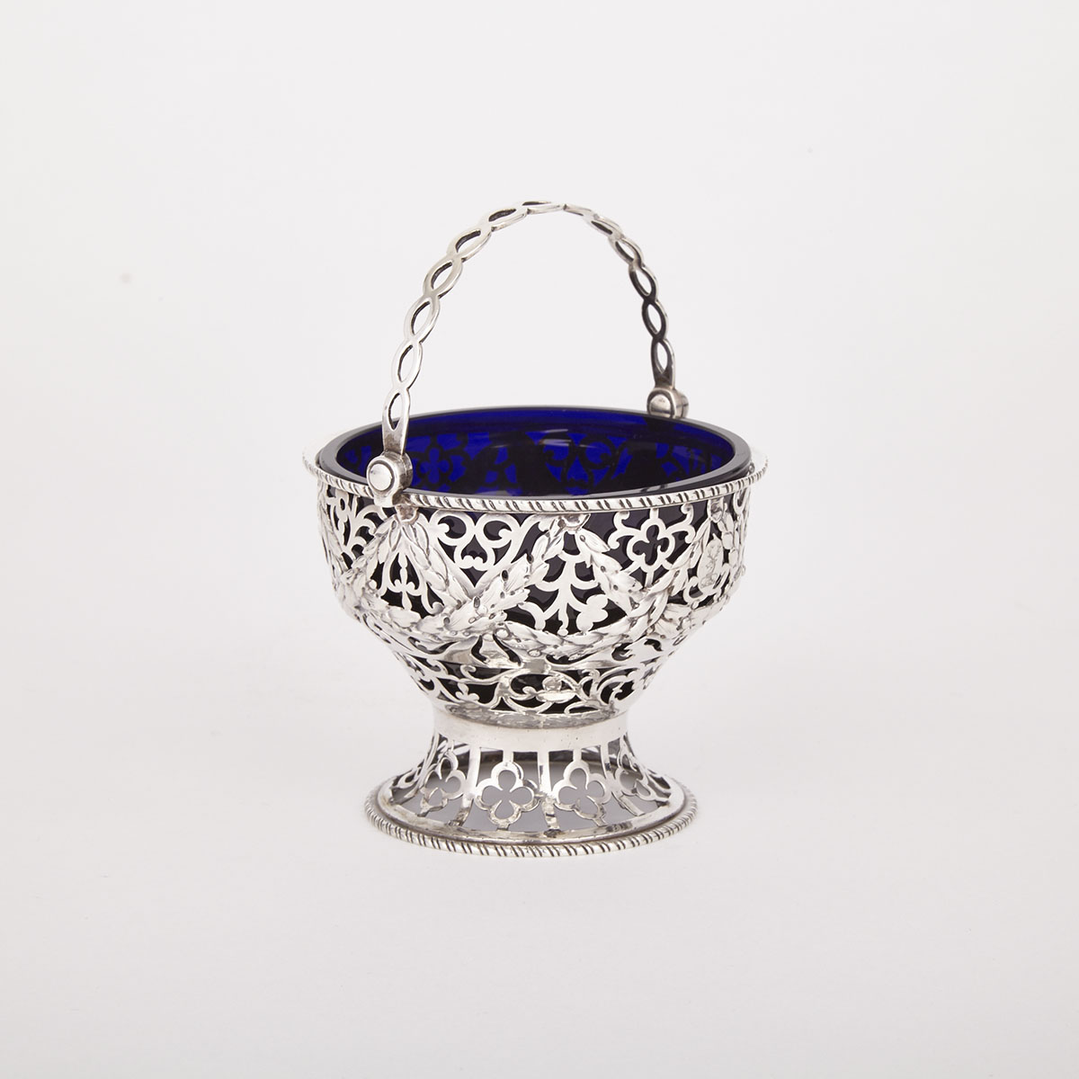 George III Silver Sugar Basket, London, 1771