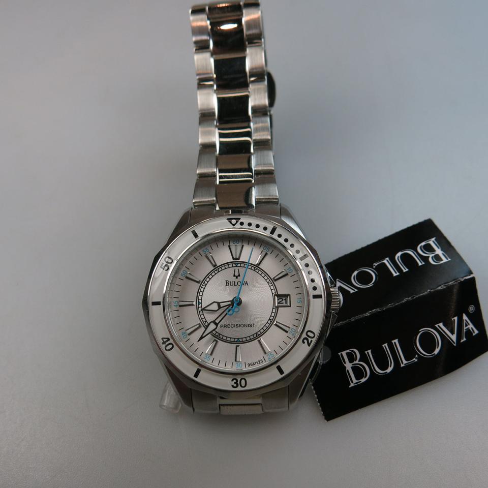 Bulova “Precisionist” Wristwatch With Date