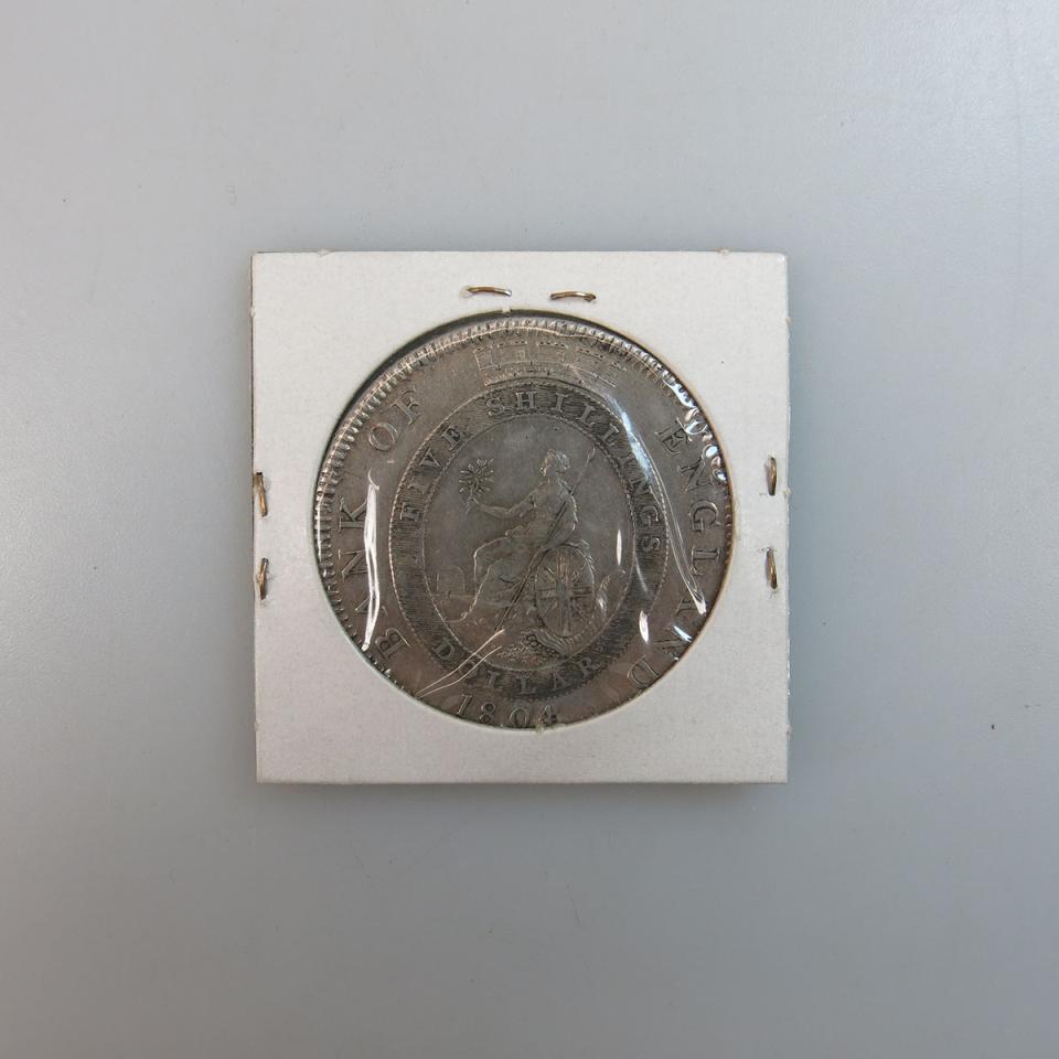 Bank Of England 1804 Dollar Coin