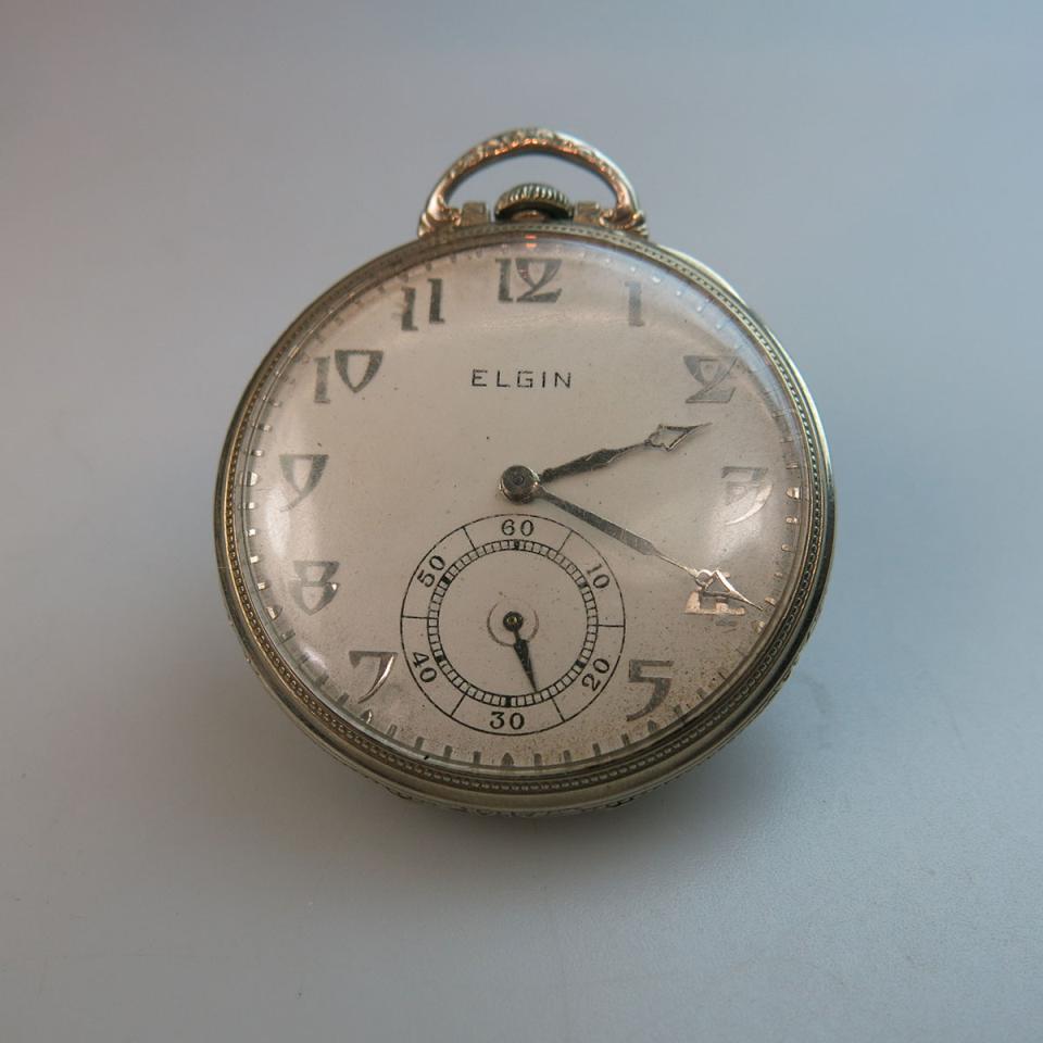 Elgin Openface Pocket Watch